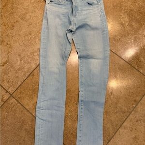 Ag Adriano Goldschmied Light Blue Slim Straight Men’s Jeans